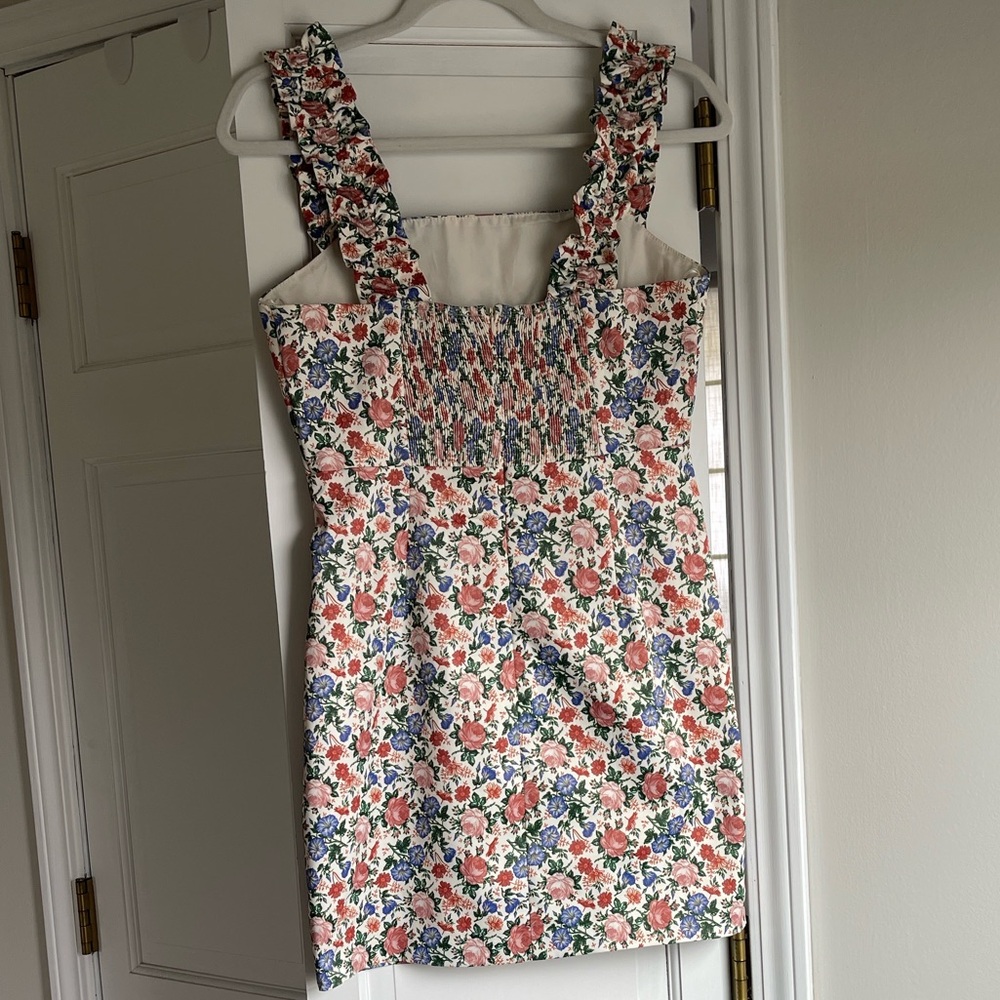 Endless Rose Floral Ruffle Strap Mini Dress - Picture 4 of 7